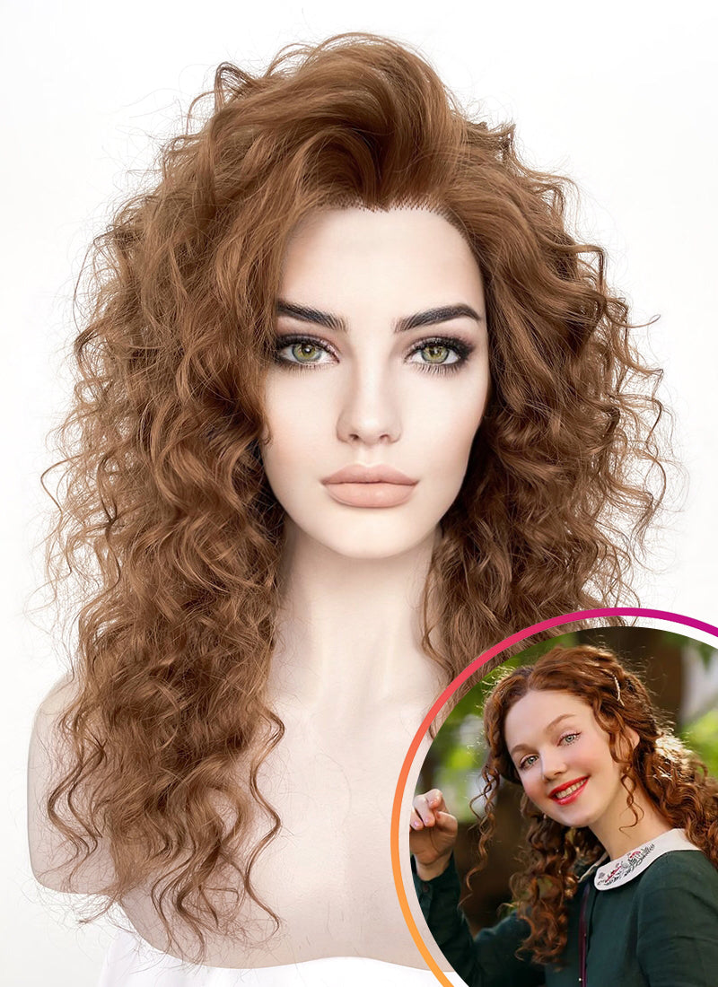 Brown Lace Front Wig LF6005 WigIsFashion Wig Is Fashion