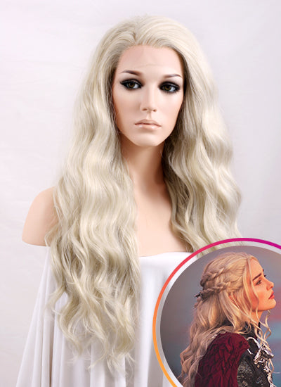 Light Ash Blonde Lace Front Wig WigIsFashion Wig Is Fashion