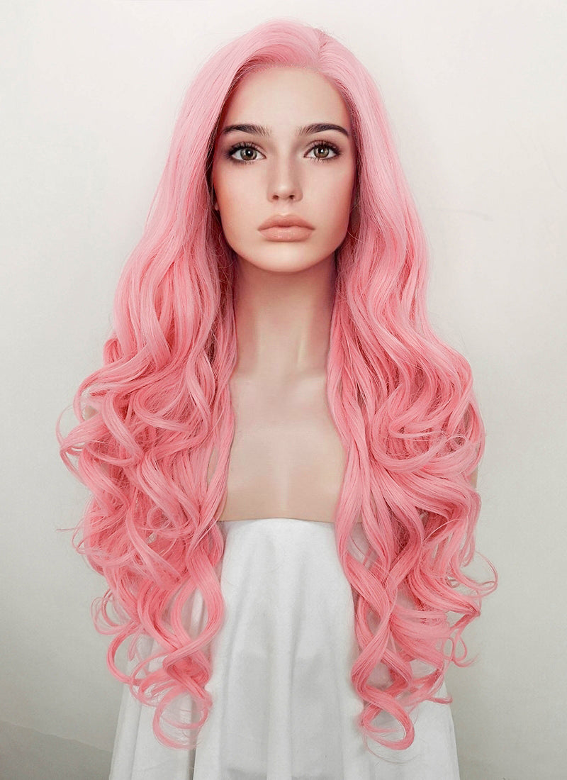 Pink Lace Front Wig WigIsFashion Wig Is Fashion