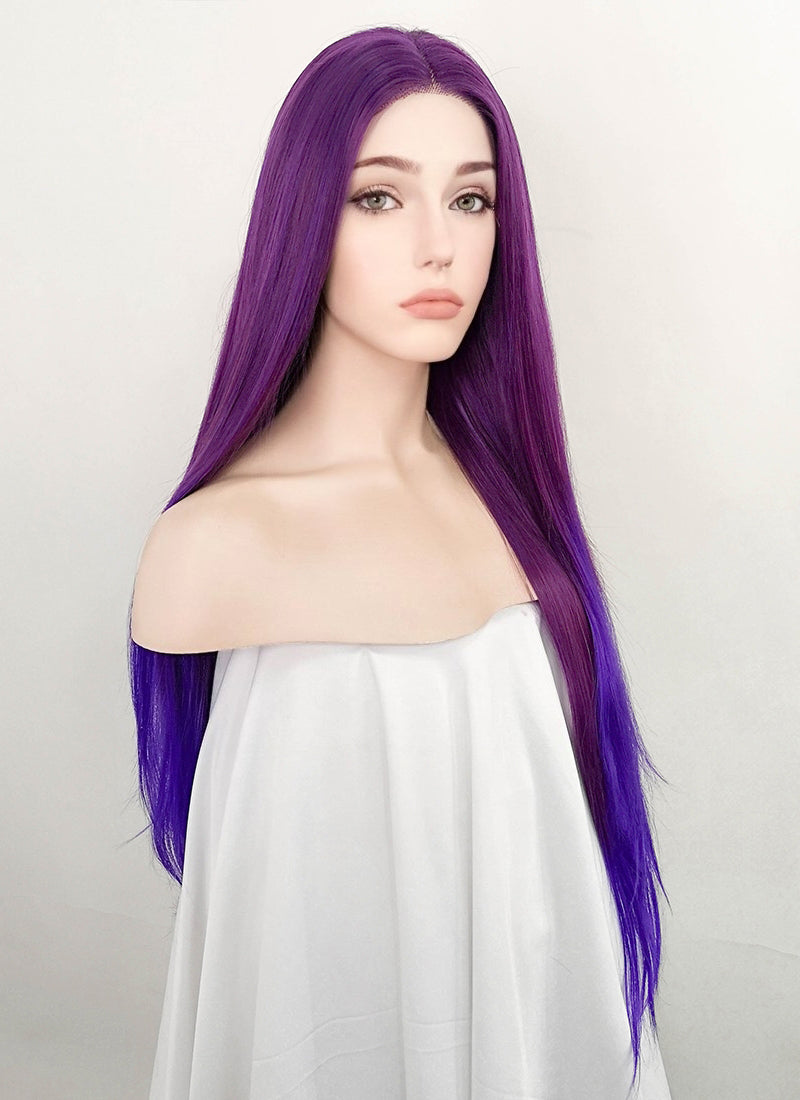 Two Tone Purple Lace Front Wig WigIsFashion Wig Is Fashion