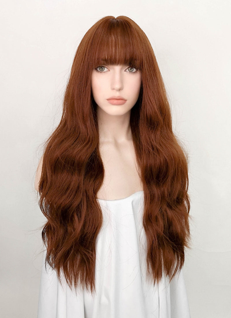 Auburn Synthetic Wig WigIsFashion Wig Is Fashion