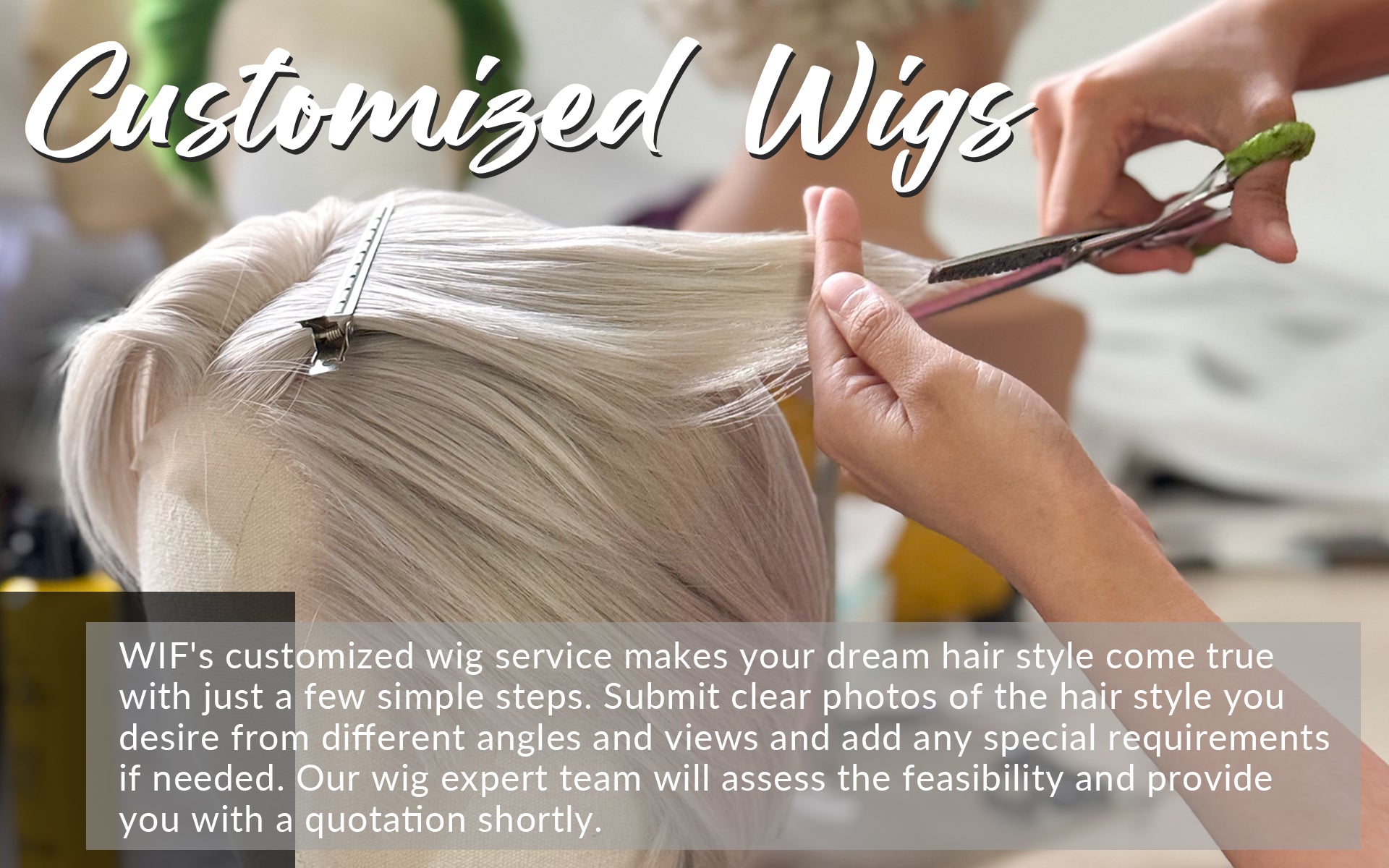 Customized Wigs Wig Is Fashion