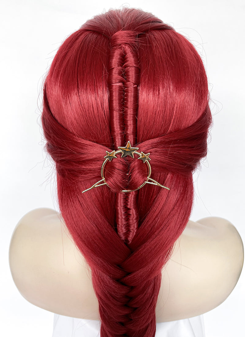 Red outlet Synthetic Wig, Flip Style, NWT