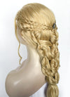 Blonde Braided Lace Front Synthetic Wig LF2509