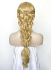 Blonde Braided Lace Front Synthetic Wig LF2509