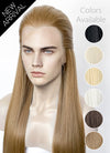 Medium Blonde Straight Lace Front Synthetic Men's Wig LF3270G (Customisable)