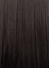 Brunette Straight Layered Hush Cut Lace Front Synthetic Hair Wig LF3355