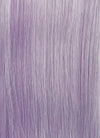 Pastel Mixed Purple Straight Lace Front Kanekalon Synthetic Wig LF3357