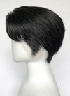 Black Straight Lace Front Synthetic Men's Wig LF6063