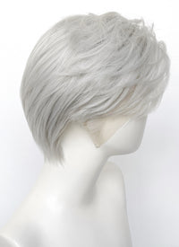 Love and Deepspace Sylus Straight Silver Grey Lace Front Synthetic Men's Wig LF6083