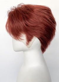 Auburn Straight Lace Front Synthetic Men's Wig LF6087