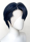 Dark Blue Straight Lace Front Synthetic Men's Wig LF6093