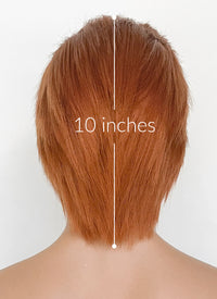 Ginger Straight Lace Front Synthetic Men's Wig LF8015