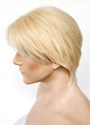 Blonde Straight Lace Front Synthetic Hair Men's Wig LF8026