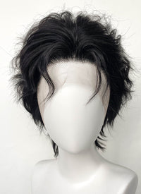 Black Wavy Lace Front Synthetic Wig LFCS255