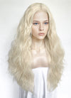 House of the Dragon Queen Rhaenyra Targaryen Platinum Blonde Wavy Lace Front Synthetic Wig LFK5560