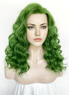 Joker Green Wavy Lace Front Synthetic Wig LFK5565