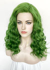 Joker Green Wavy Lace Front Synthetic Wig LFK5565