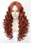 House of the Dragon Queen Alicent Auburn Curly Lace Front Synthetic Wig LFK5567