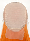 Orange Straight 13" x 6" Lace Top Kanekalon Synthetic Wig LFS025