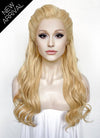 Wicked Glinda Blonde Wavy Lace Front Synthetic Hair Wig LW4048