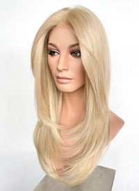 Blonde Straight Mono Top Lace Wig MN010