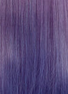 Purple Mixed Blue Straight Synthetic Hair Wig NLCS018