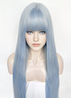 Pastel Blue Straight Synthetic Hair Wig NS558