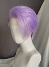 Pastel Purple Straight Lace Front Synthetic Men's Wig LF6100