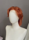 Ginger Wavy Lace Front Synthetic Men's Wig LF8002 (Customisable)