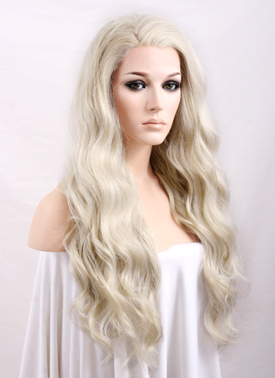 Light Ash Blonde Lace Front Wig WigIsFashion Wig Is Fashion