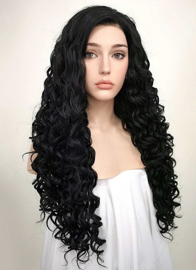 Black wig outlet curly