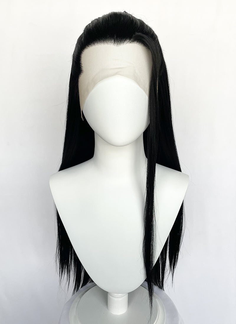 Jujutsu Kaisen Suguru Geto Black Braided Lace Front Synthetic Wig