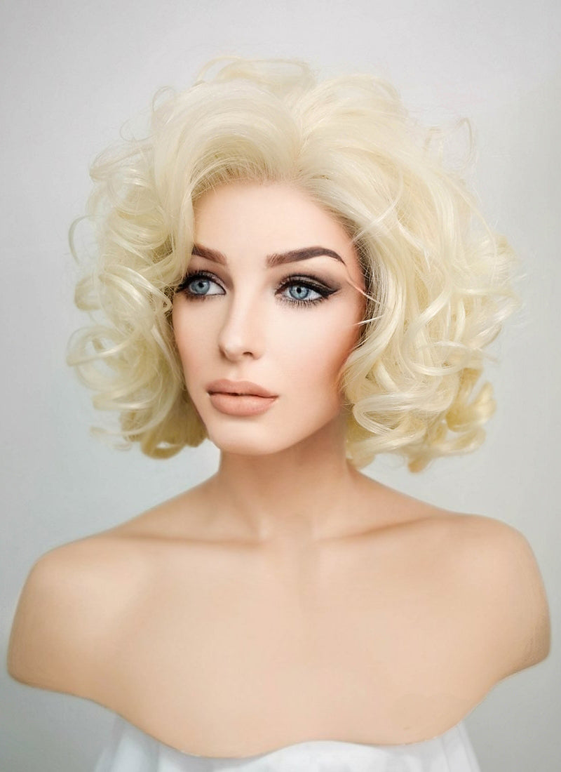 Blonde Bob Lace Front Synthetic Wig LF235 WigIsFashion Wig Is