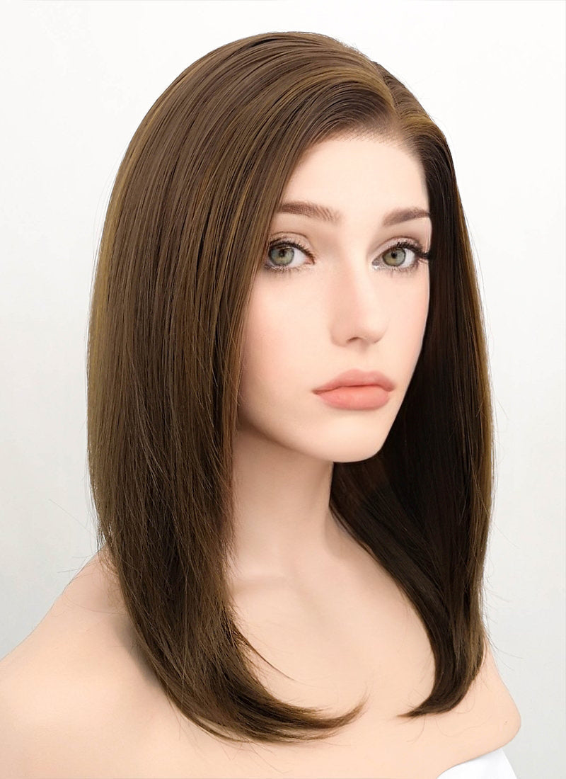 Brunette Bob Lace Front Synthetic Wig LF268 WigIsFashion Wig