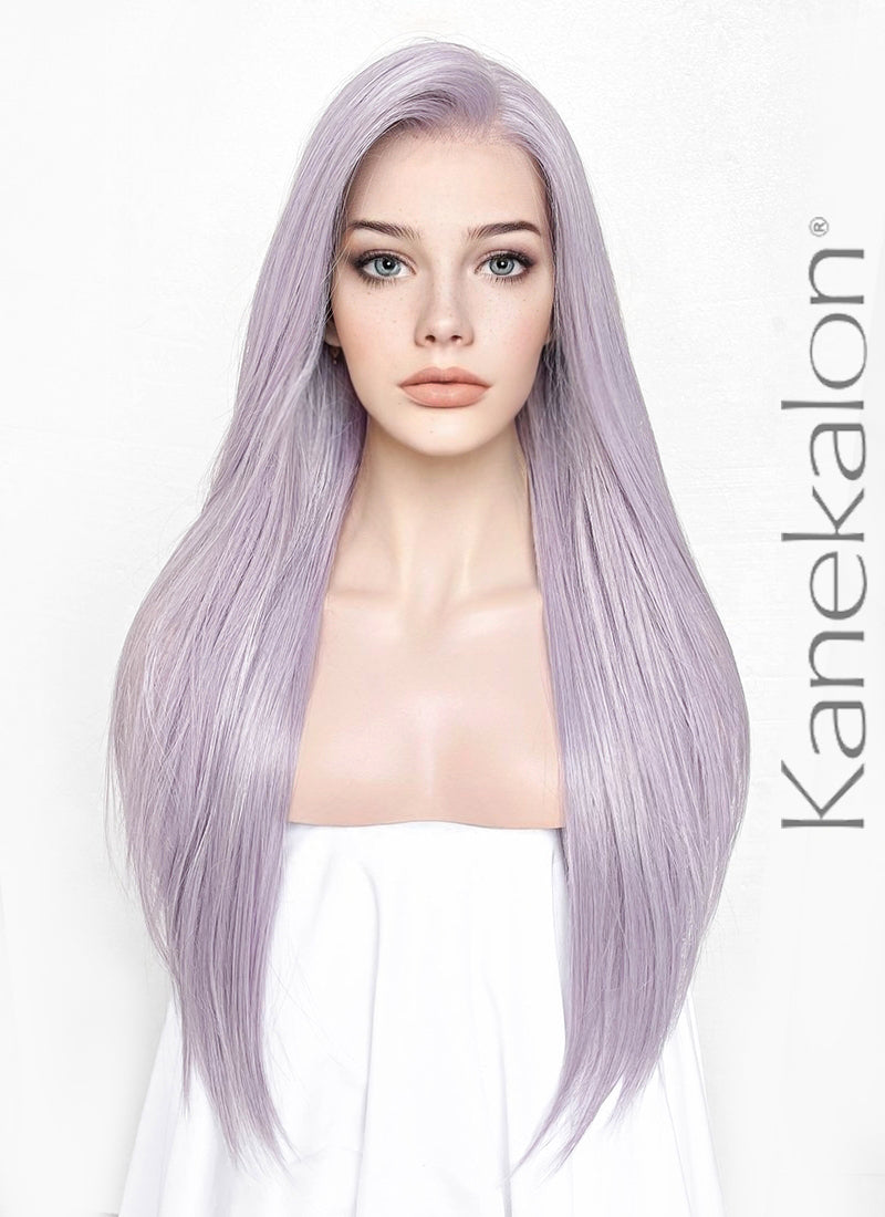 Purple Lace Front Kanekalon Wig LF3239 WigIsFashion Wig Is Fashion