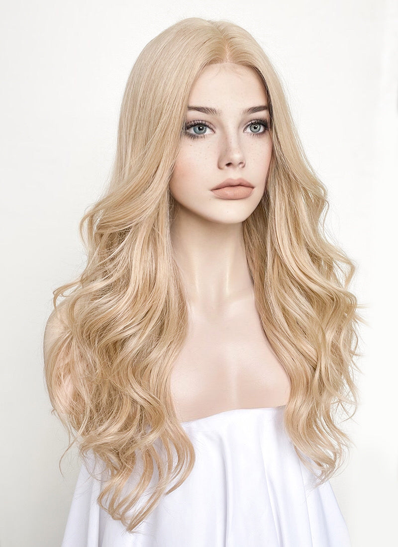 Blonde Lace Front Kanekalon Wig WigIsFashion Wig Is Fashion