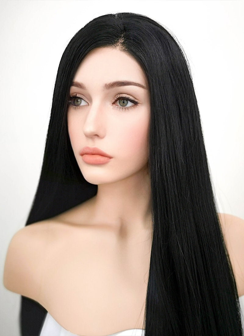 Jet Black Lace Front Wig WigIsFashion Wig Is Fashion