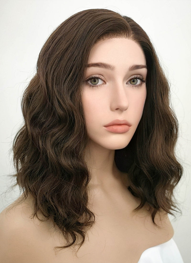 Brunette Bob Lace Front Synthetic Wig LF407 WigIsFashion Wig