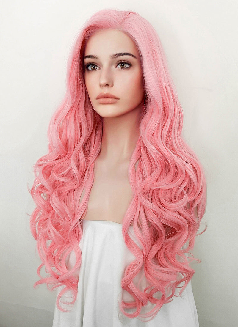 Pink wig on sale