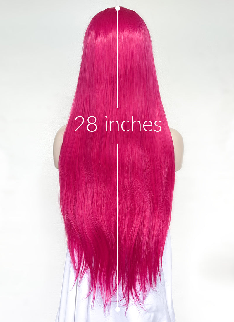 28inch Pink Ombre outlets Wig