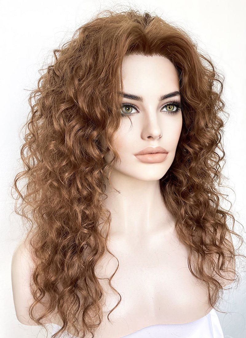 Brown Lace Front Wig LF6005 WigIsFashion Wig Is Fashion