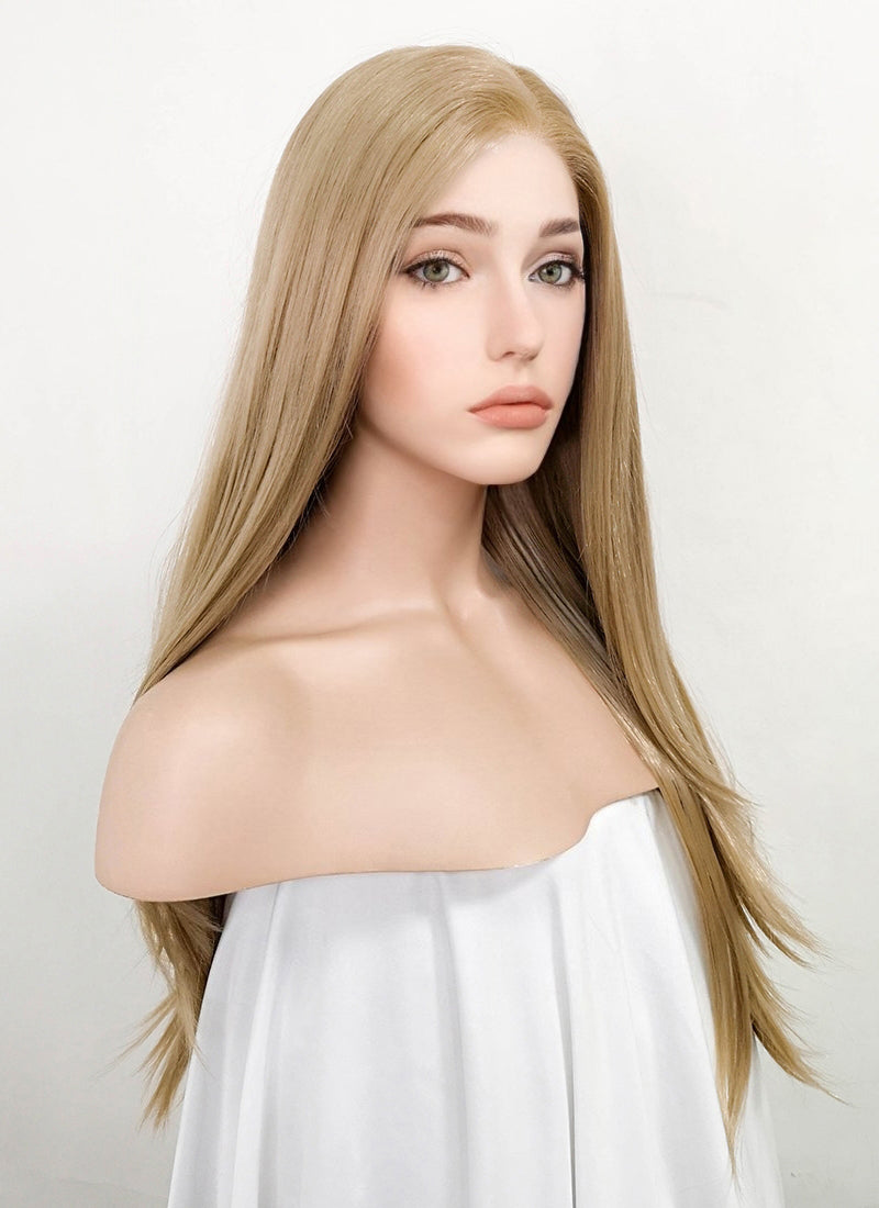 Ash Blonde Lace Front Kanekalon Wig WigIsFashion Wig Is Fashion