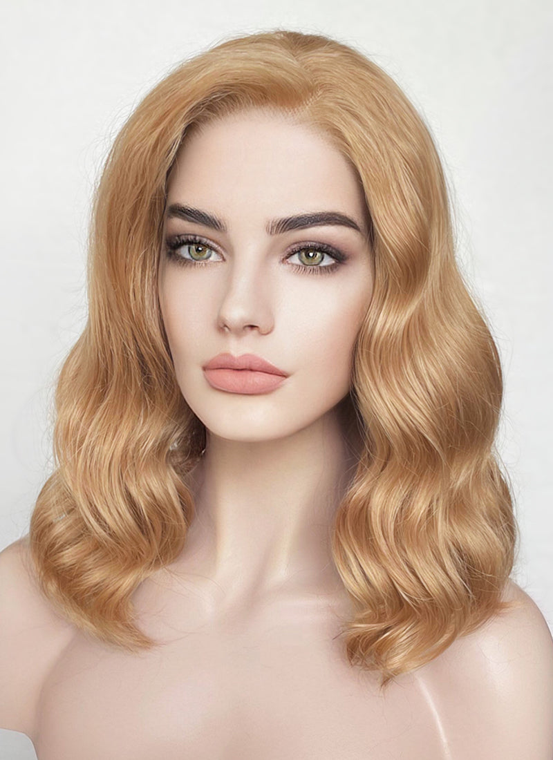 Golden Blonde Lace Front Synthetic Wig LF1266 WigIsFashion Wig