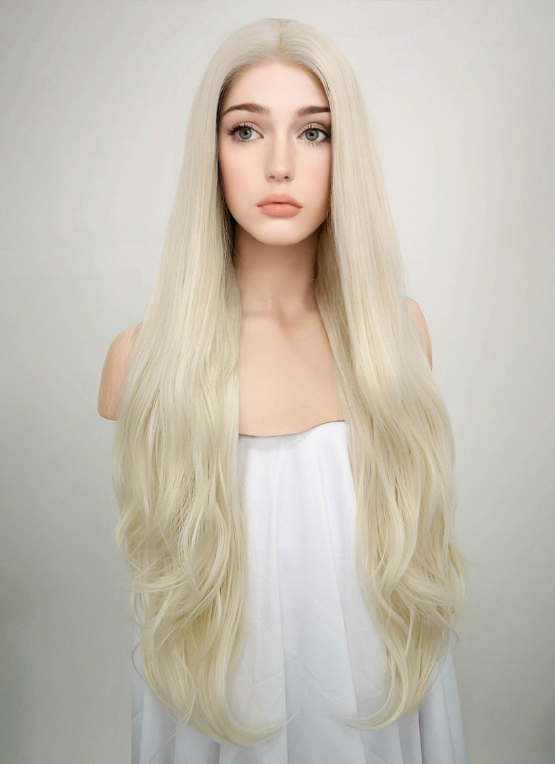 Frontal lace wig blonde best sale