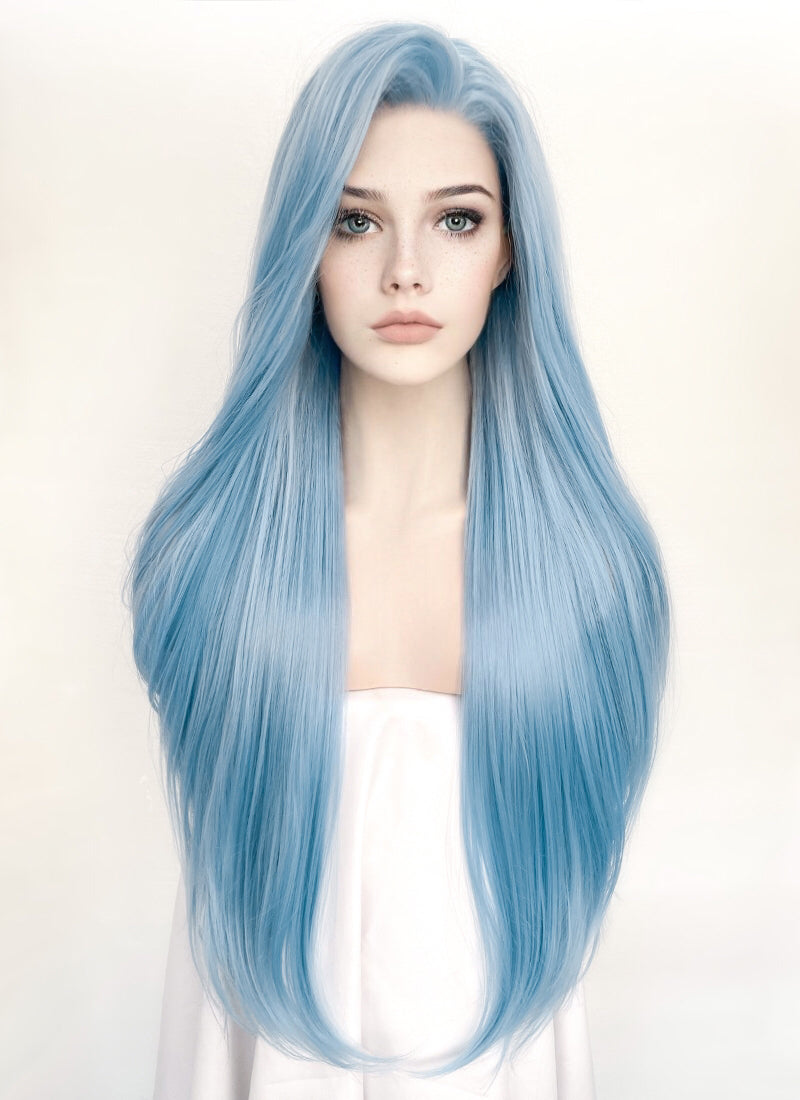 Blue and hotsell blonde wig