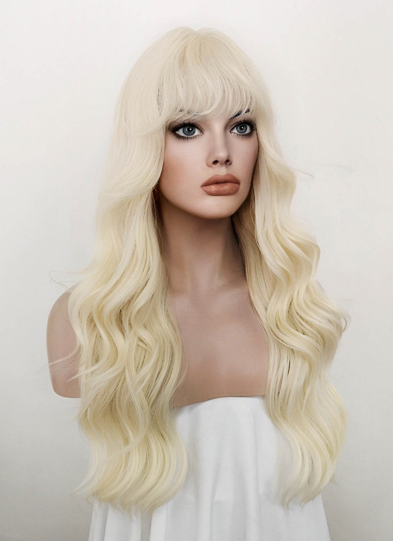 Blonde Wig Long wavy Plantinum store Blonde