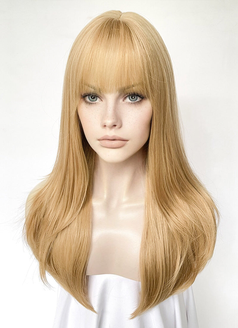 Blonde Straight Synthetic Hair Wig WigIsFashion Wig Is Fashion