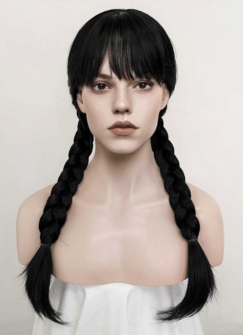 Wednesday Inspired Braided Wigs Wig Is Fashion